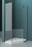 Душевой уголок BelBagno KRAFT-P-1-80-C-Cr-R